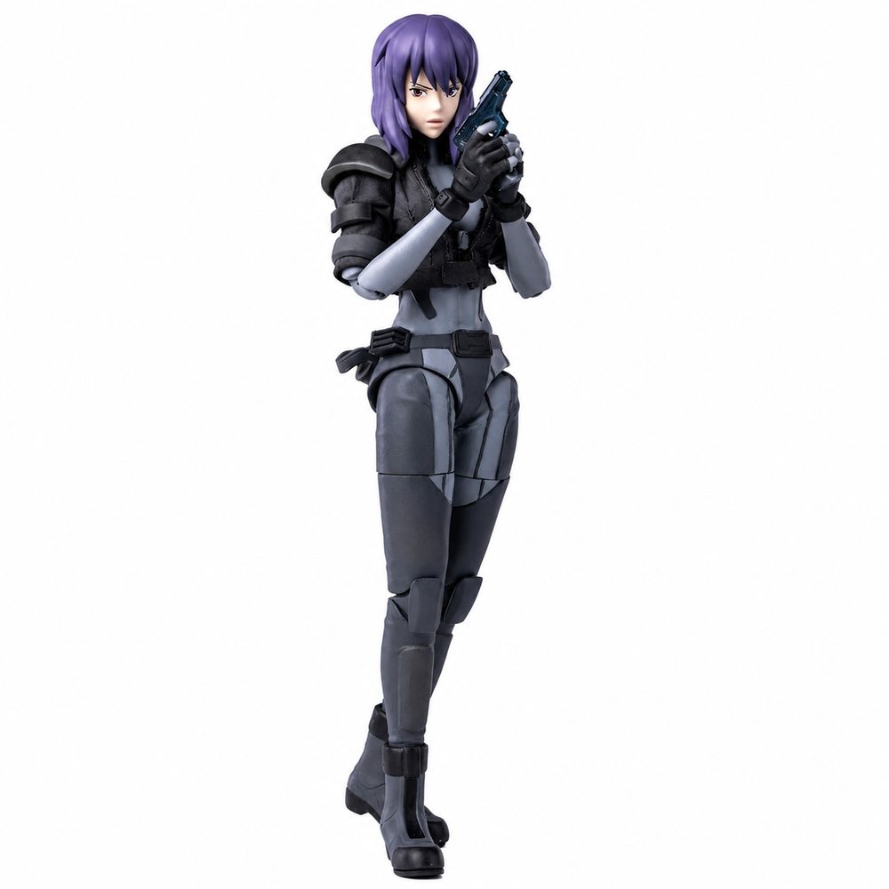 HIYA Exquisite Super Series 1/12スケール 全高約6インチ(約15cm) 攻殻機動隊 STAND ALONE COMPLEX 草薙素子 バトルスーツVer. アクションフィギュア (HIYA Exquisite Super Series 1/12 Scale Total Height About 6 Inch (About 15 cm) "Ghost in the Shell STAND ALONE COMPLEX" Kusanagi Motoko Battle Suit Ver. Action Figure)