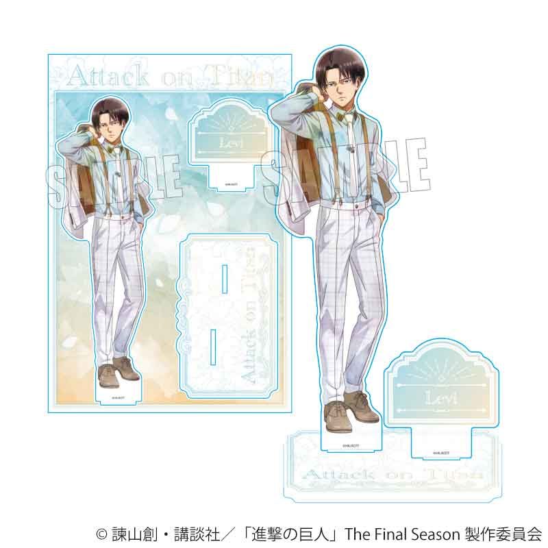 MEGAアクリルスタンド 進撃の巨人 The Final Season リヴァイ(Nemophila) (Mega Acrylic Stand "Attack on Titan The Final Season" Levi (Nemophila))