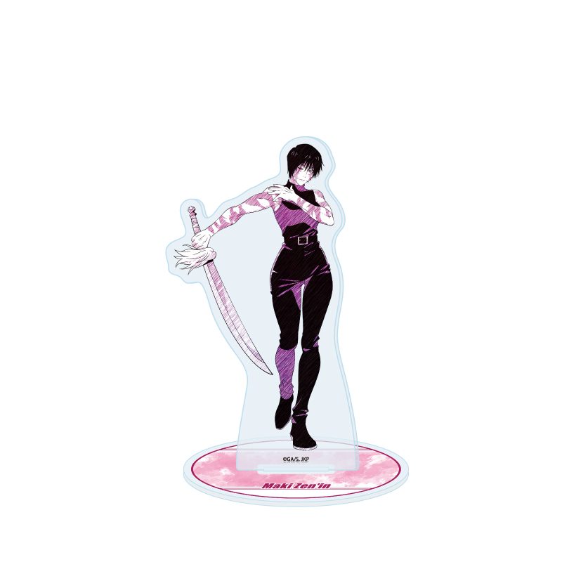 アクリルスタンド 呪術廻戦 54 禪院真希(グラフアートスケッチイラスト) (Acrylic Stand "Jujutsu Kaisen" 54 Zen'in Maki (Graff Art Sketch Illustration))