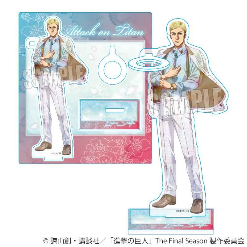 アクリルペンスタンド 進撃の巨人 The Final Season エルヴィン・スミス(Nemophila) (Acrylic Pen Stand "Attack on Titan The Final Season" Erwin Smith (Nemophila))