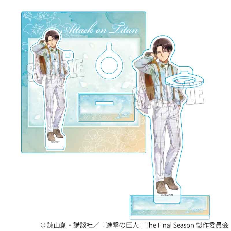 アクリルペンスタンド 進撃の巨人 The Final Season リヴァイ(Nemophila) (Acrylic Pen Stand "Attack on Titan The Final Season" Levi (Nemophila))