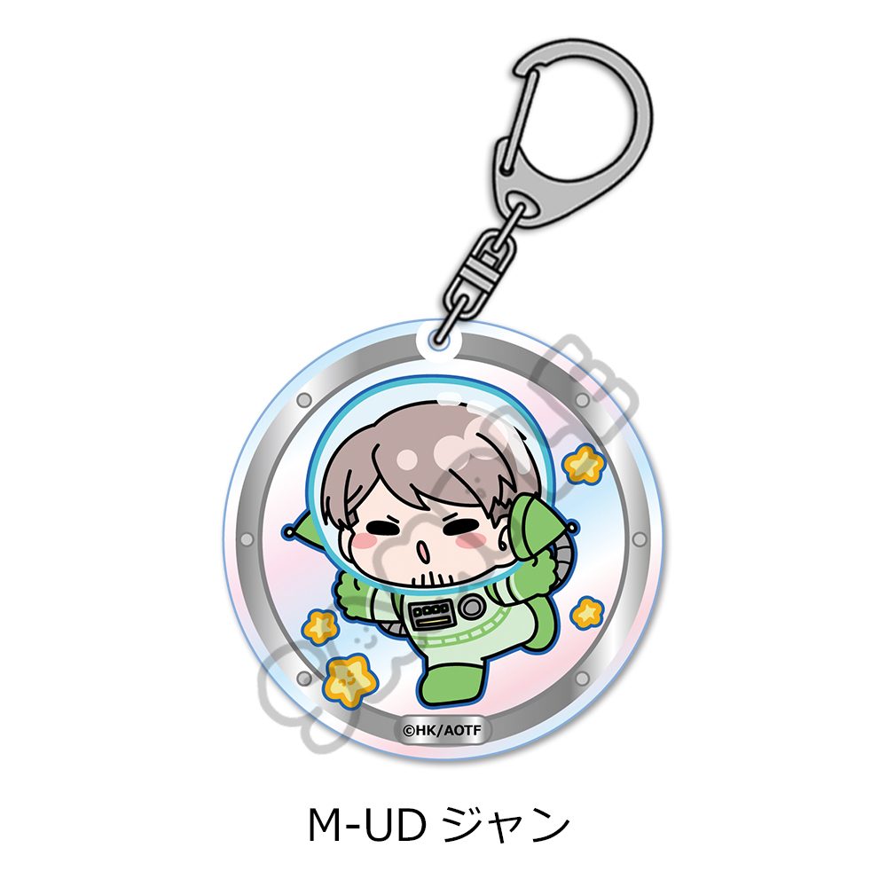 進撃の巨人 The Final Season 第17弾 アクリルキーホルダー M-UD ジャン ("Attack on Titan The Final Season" Vol. 17 Acrylic Key Chain M-UD Jean)