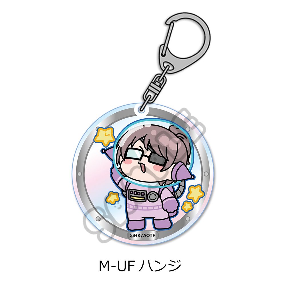進撃の巨人 The Final Season 第17弾 アクリルキーホルダー M-UF ハンジ ("Attack on Titan The Final Season" Vol. 17 Acrylic Key Chain M-UF Hans)