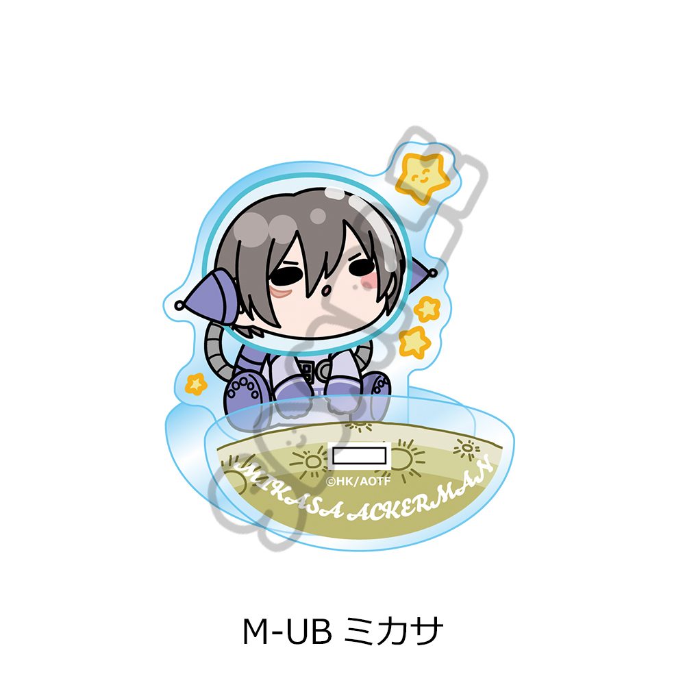 進撃の巨人 The Final Season 第17弾 アクリルスタンド M-UB ミカサ ("Attack on Titan The Final Season" Vol. 17 Acrylic Stand M-UB Mikasa)
