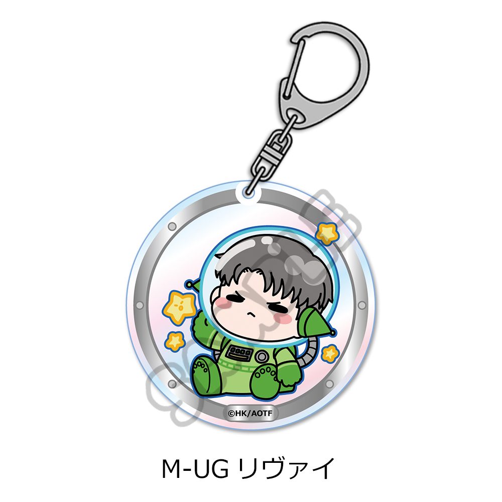進撃の巨人 The Final Season 第17弾 アクリルキーホルダー M-UG リヴァイ ("Attack on Titan The Final Season" Vol. 17 Acrylic Key Chain M-UG Levi)