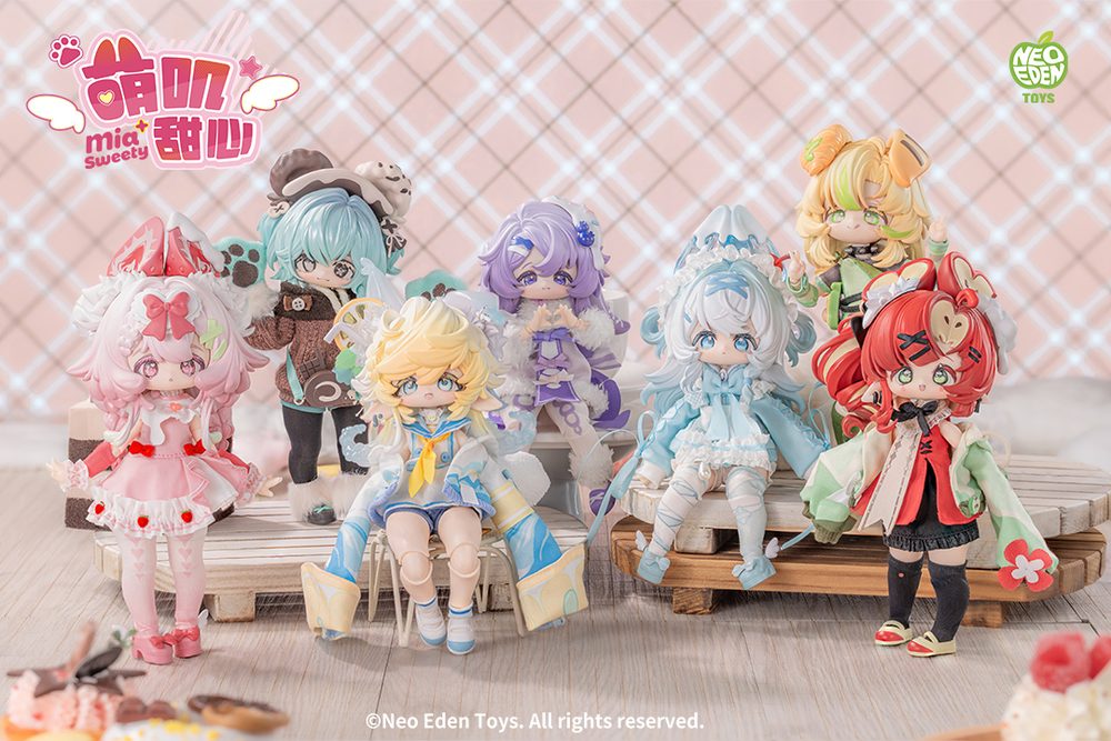 NEO EDEN TOYS MIA SWEETYシリーズ トレーディングドール (NEO EDEN TOYS MIA SWEETY SERIES TRADING DOLL)