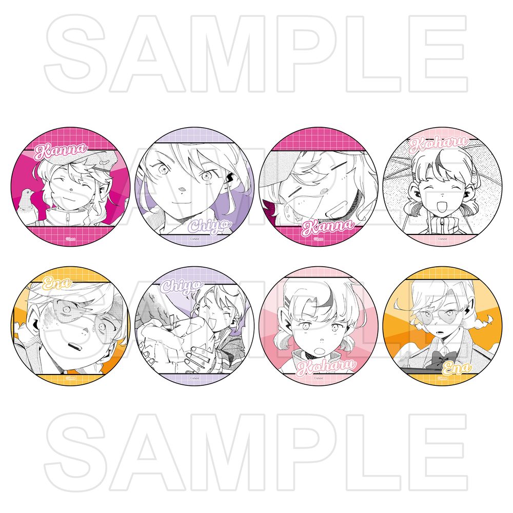 ラブ・バレット トレーディング缶バッジ ("Love Bullet" Trading Can Badge)