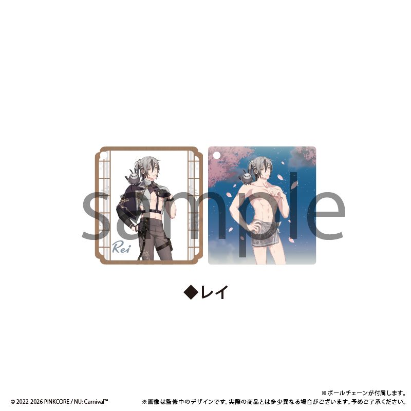 NU: カーニバル のぞけるアクリルキーホルダー Vol.2 レイ ("NU: Carnival" Nozokeru Acrylic Key Chain Vol. 2 Rei)