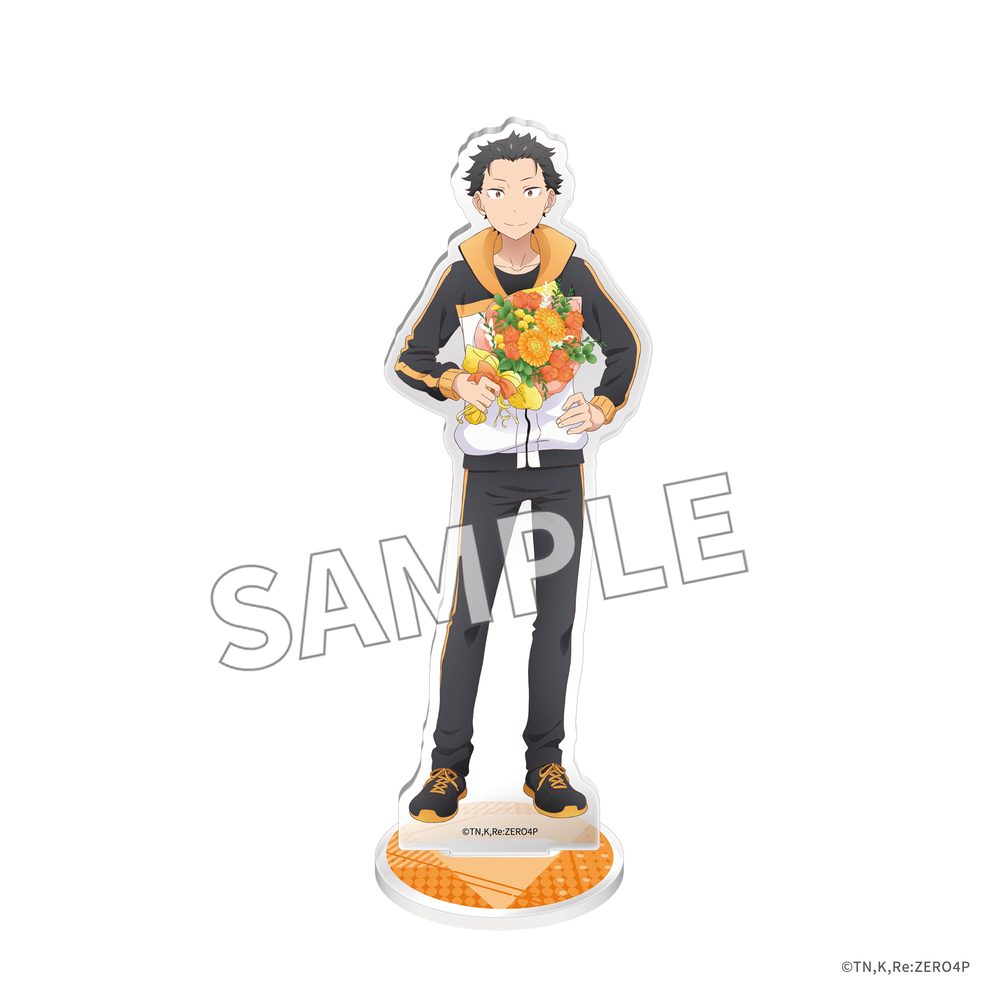 Re:ゼロから始める異世界生活 アクリルスタンドフィギュア Flower&Balloon Ver. スバル ("Re:Zero kara Hajimeru Isekai Seikatsu" Acrylic Stand Figure Flower & Balloon Ver. Subaru)