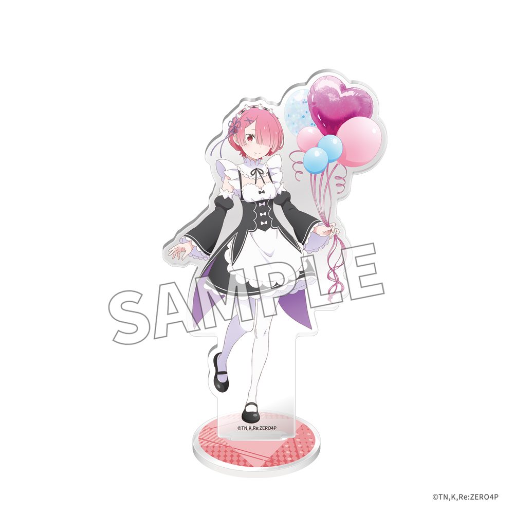 Re:ゼロから始める異世界生活 アクリルスタンドフィギュア Flower&Balloon Ver. ラム ("Re:Zero kara Hajimeru Isekai Seikatsu" Acrylic Stand Figure Flower & Balloon Ver. Ram)