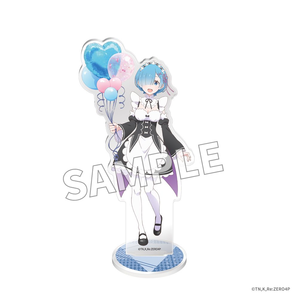 Re:ゼロから始める異世界生活 アクリルスタンドフィギュア Flower&Balloon Ver. レム ("Re:Zero kara Hajimeru Isekai Seikatsu" Acrylic Stand Figure Flower & Balloon Ver. Rem)