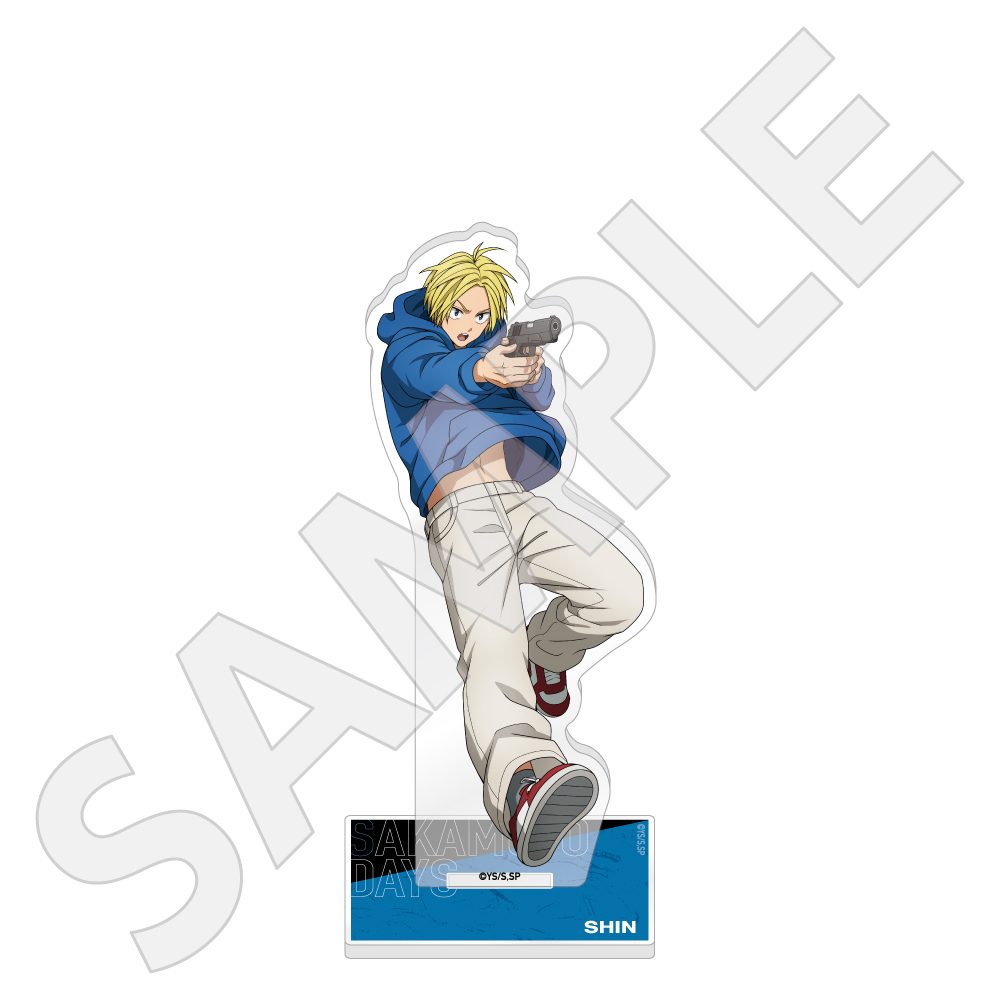SAKAMOTO DAYS アクリルスタンド 朝倉シン ("Sakamoto Days" Acrylic Stand Asakura Shin)