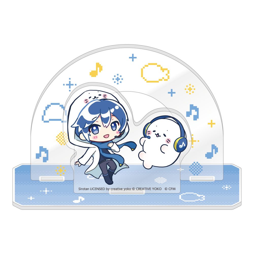 しろたん×初音ミク 第2弾 アクリルジオラマ KAITO (Sirotan x Hatsune Miku Vol. 2 Acrylic Diorama KAITO)