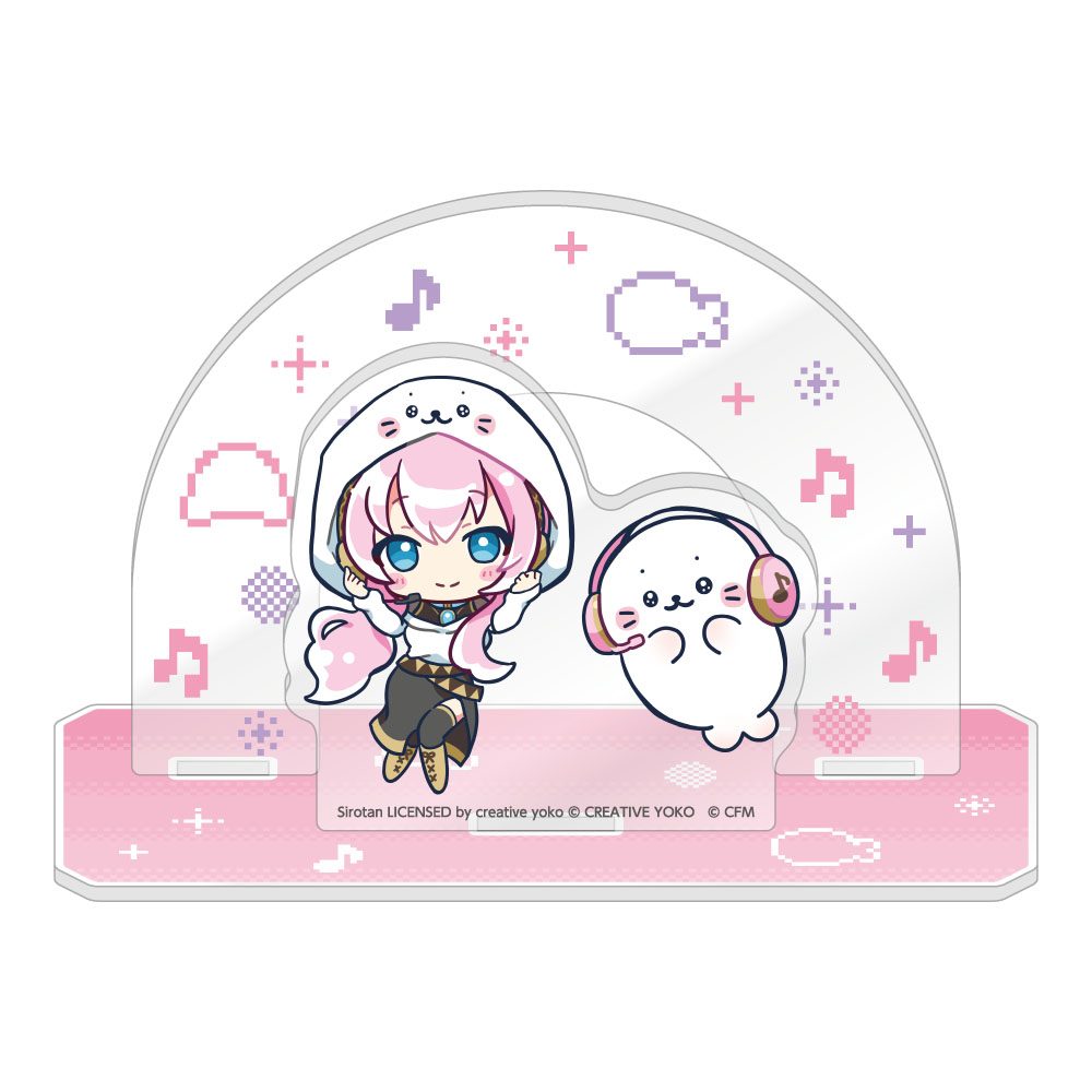しろたん×初音ミク 第2弾 アクリルジオラマ 巡音ルカ (Sirotan x Hatsune Miku Vol. 2 Acrylic Diorama Megurine Luka)