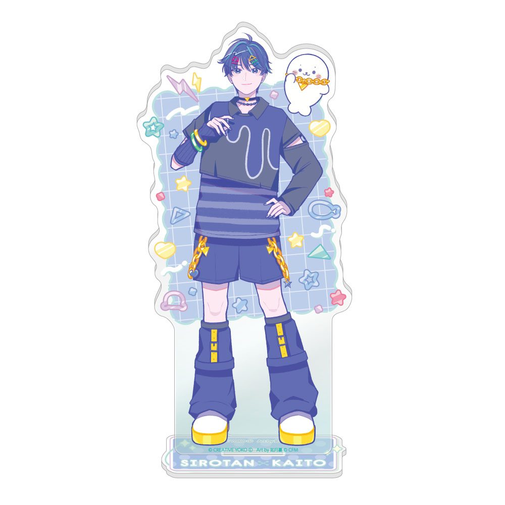 しろたん×初音ミク 第2弾 アクリルスタンド KAITO (Sirotan x Hatsune Miku Vol. 2 Acrylic Stand KAITO)