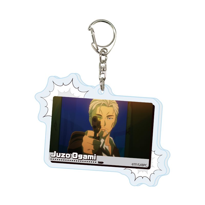 アクリルキーホルダー キルアオ 03 大狼十三(大人)(場面写イラスト) (Acrylic Key Chain "Kill Blue" 03 Ogami Juzo (Adult) (Scenes Illustration))