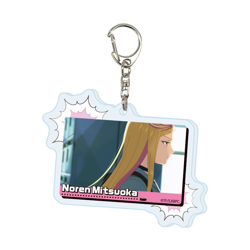 アクリルキーホルダー キルアオ 02 蜜岡ノレン(場面写イラスト) (Acrylic Key Chain "Kill Blue" 02 Mitsuoka Noren (Scenes Illustration))