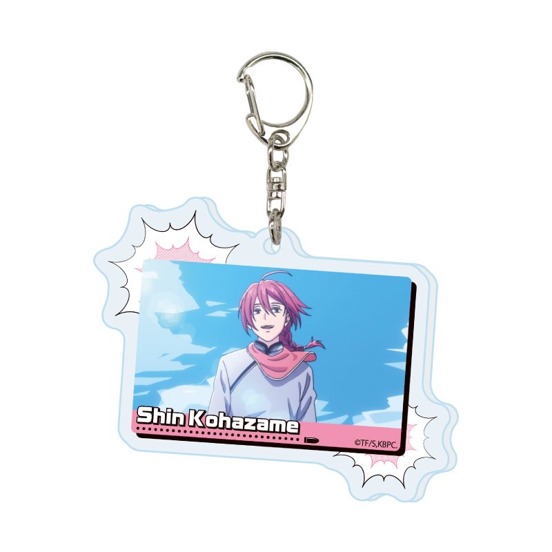 アクリルキーホルダー キルアオ 06 古波鮫シン(場面写イラスト) (Acrylic Key Chain "Kill Blue" 06 Kohazame Shin (Scenes Illustration))