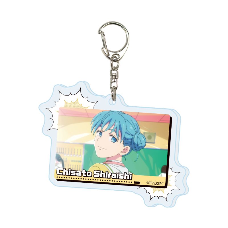 アクリルキーホルダー キルアオ 05 白石千里(場面写イラスト) (Acrylic Key Chain "Kill Blue" 05 Shiraishi Chisato (Scenes Illustration))