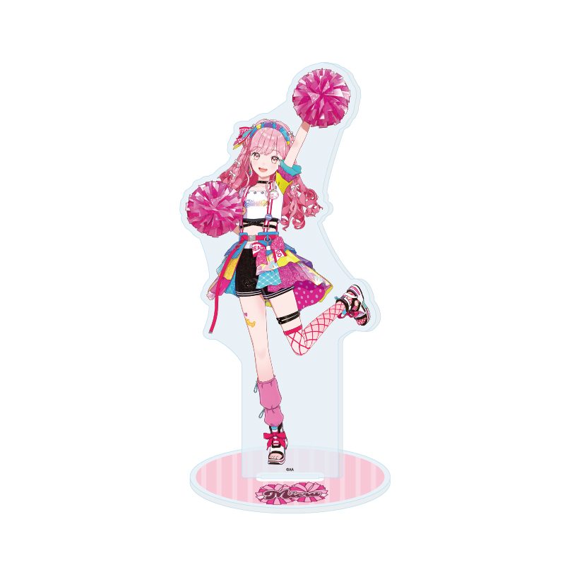 アクリルスタンド アイカツアカデミー! 05 姫乃みえる チアVer.(撮り下ろし) (Acrylic Stand "Aikatsu Academy!" 05 Himeno Mieru Cheer Ver. (Original Photograph))