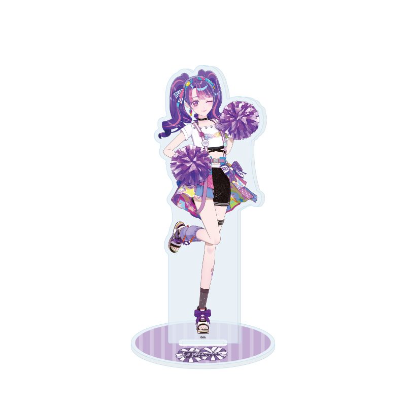 アクリルスタンド アイカツアカデミー! 08 凛堂たいむ チアVer.(撮り下ろし) (Acrylic Stand "Aikatsu Academy!" 08 Rindou Taimu Cheer Ver. (Original Photograph))