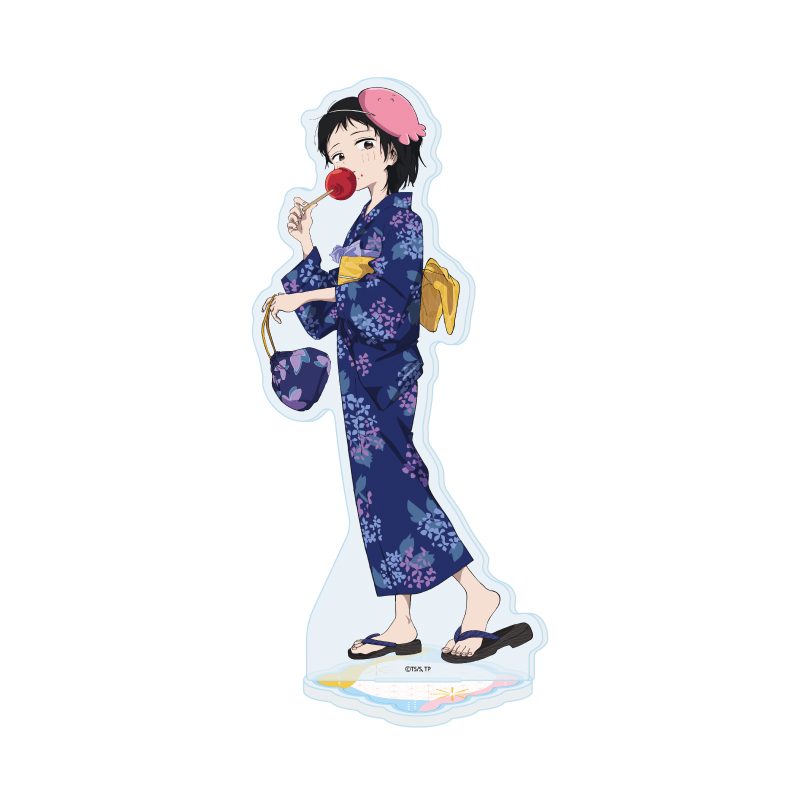 アクリルスタンド タコピーの原罪 04 夏祭りVer. 久世しずか(描き下ろしイラスト) (Acrylic Stand "Takopi's Original Sin" 04 Summer Festival Ver. Kuze Shizuka (Original Illustration))