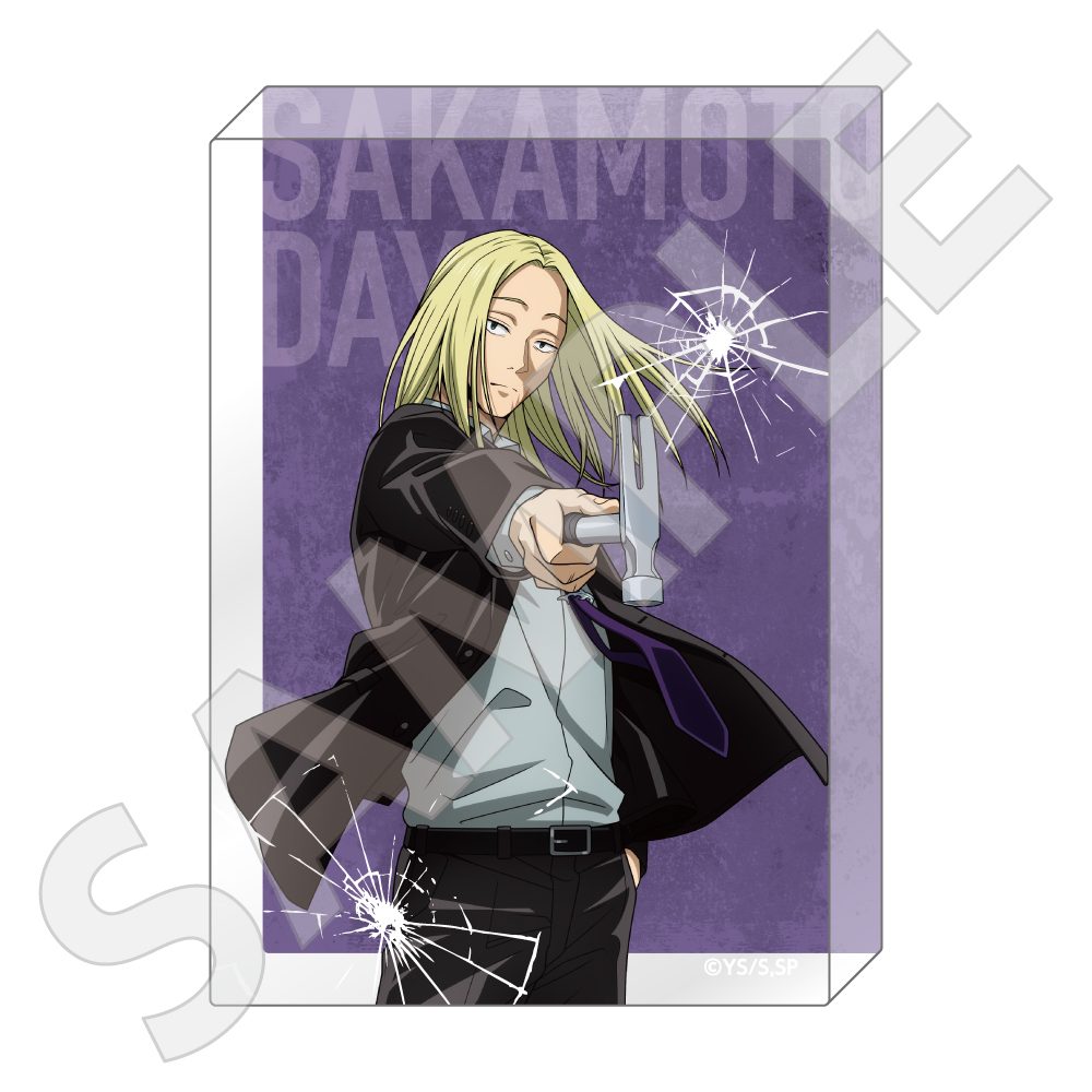 SAKAMOTO DAYS アクリルブロック 神々廻 ("Sakamoto Days" Acrylic Block Shishiba)