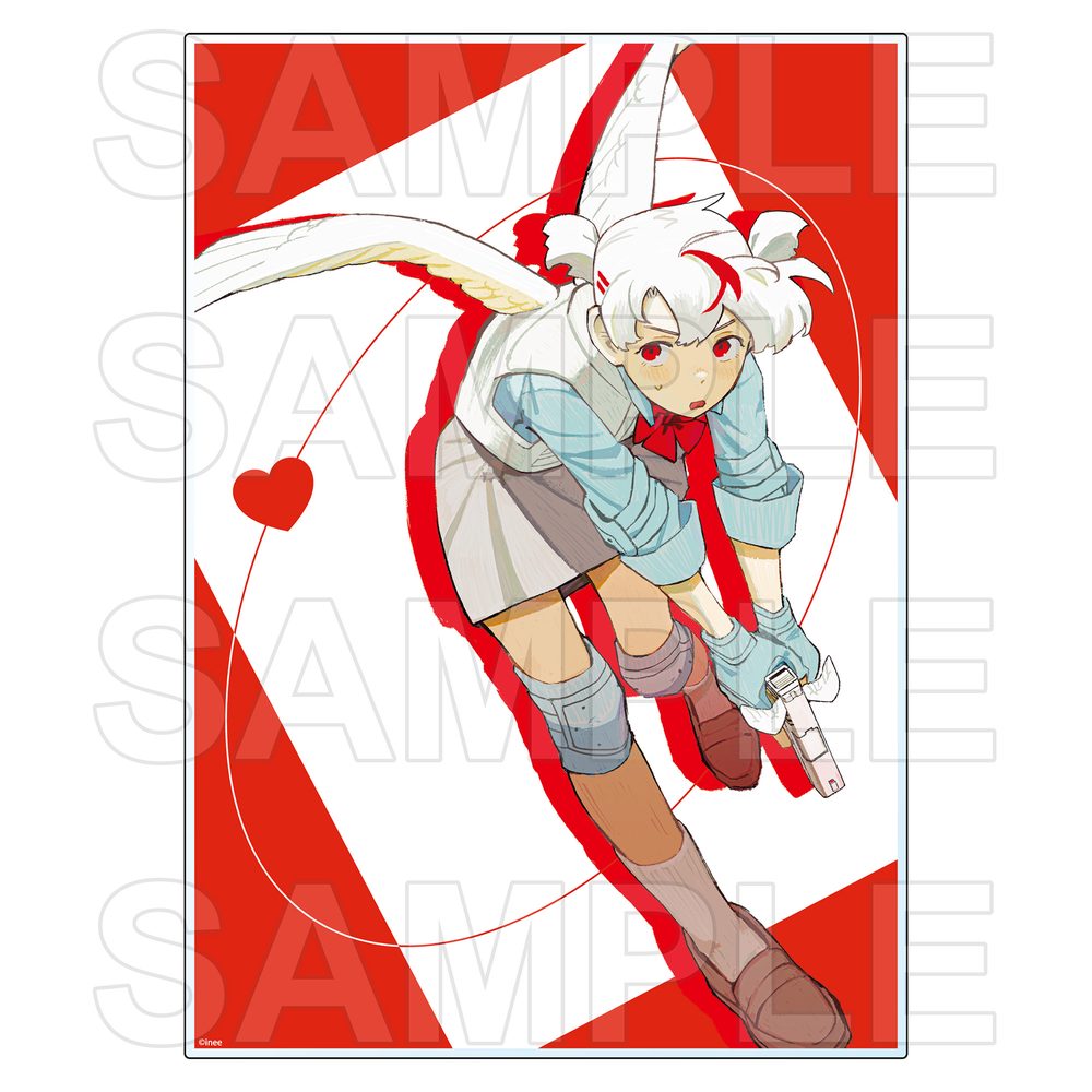 ラブ・バレット A5アクリルパネル 1巻カバー ("Love Bullet" A5 Acrylic Panel Vol. 1 Cover)
