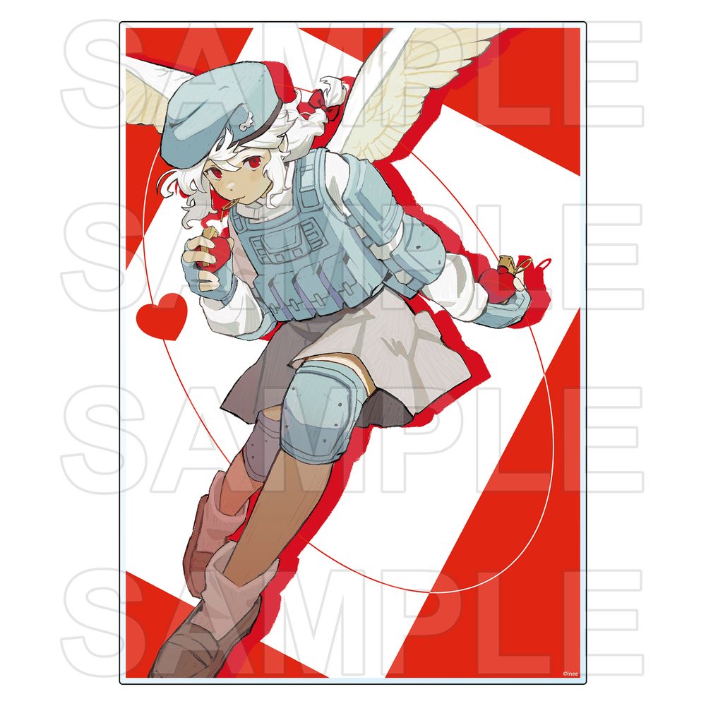 ラブ・バレット A5アクリルパネル 2巻カバー ("Love Bullet" A5 Acrylic Panel Vol. 2 Cover)