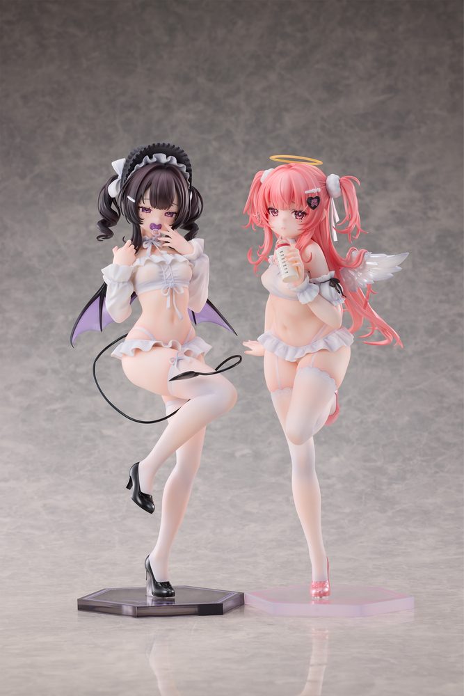 Otherwhere Come On Stageシリーズ 紫乃&愛夢 1/6スケール塗装済完成品フィギュア 2体セット (OTHERWHERE COME ON STAGE SERIES SHINO & AIMU 1/6 SCALE FIGURE SET OF TWO)