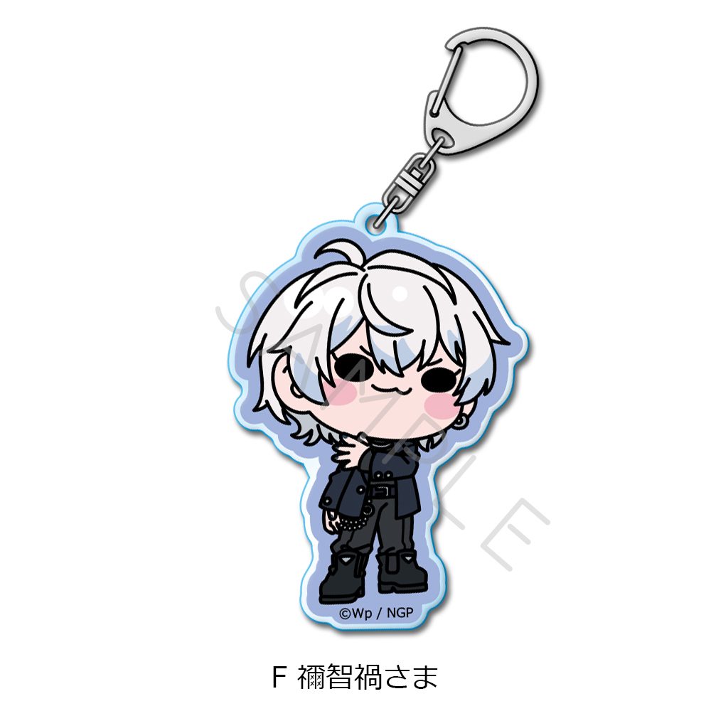 NEEDY GIRL OVERDOSE アクリルキーホルダー F 禰智禍さま ("NEEDY STREAMER OVERLOAD" Acrylic Key Chain F Nechika-Sama)