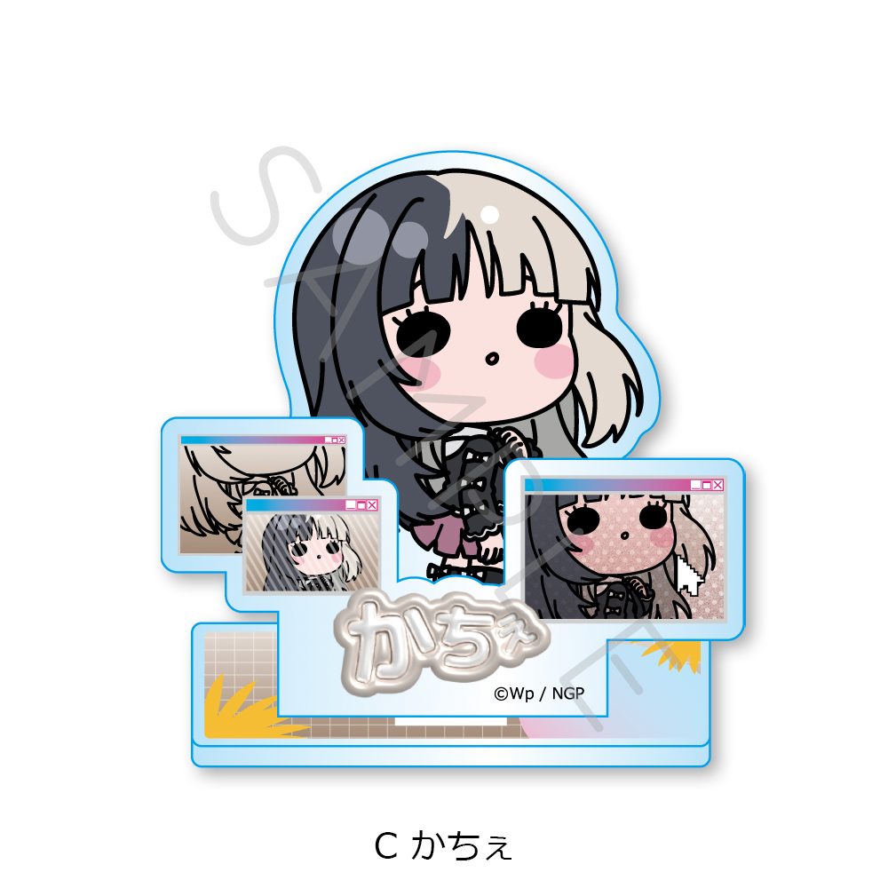 NEEDY GIRL OVERDOSE アクリルスタンド C かちぇ ("NEEDY STREAMER OVERLOAD" Acrylic Stand C Kache)