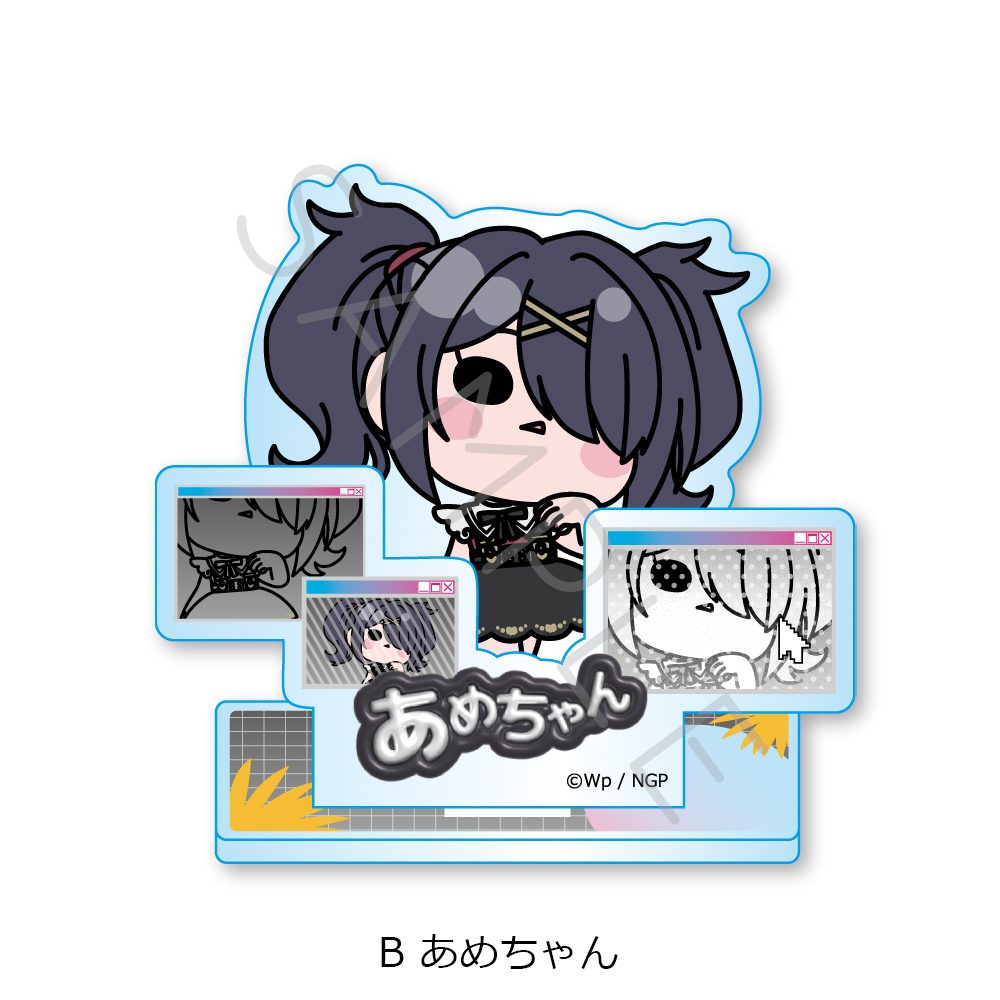 NEEDY GIRL OVERDOSE アクリルスタンド B あめちゃん ("NEEDY STREAMER OVERLOAD" Acrylic Stand B Ame-chan)