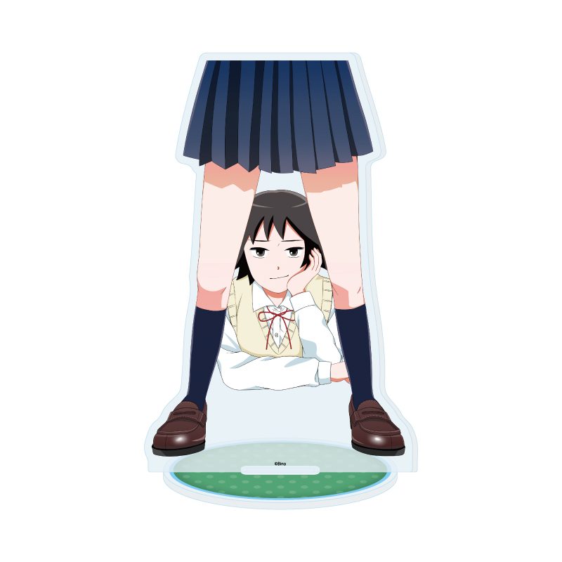 アクリルスタンド 女子高生の無駄づかい 01 イラストA(公式イラスト) (Acrylic Stand "Wasteful Days of High School Girls" 01 Illustration A (Official Illustration))