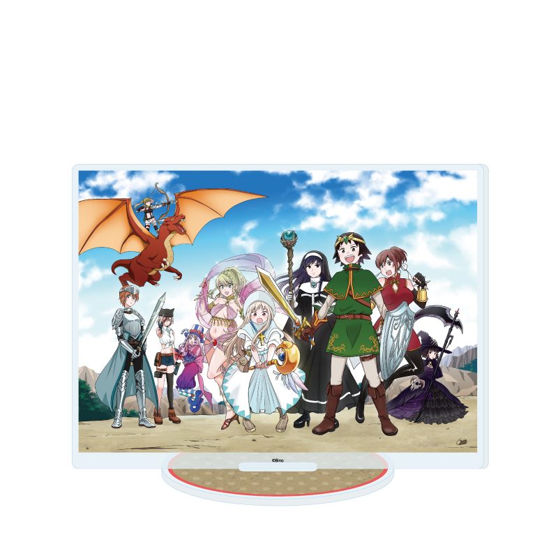 アクリルスタンド 女子高生の無駄づかい 04 イラストD(公式イラスト) (Acrylic Stand "Wasteful Days of High School Girls" 04 Illustration D (Official Illustration))