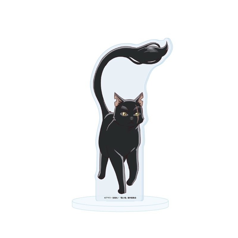 アクリルスタンド 猫と竜 04 クロバネ(公式イラスト) (Acrylic Stand "The Cat and the Dragon" 04 Kurobane (Official Illustration))