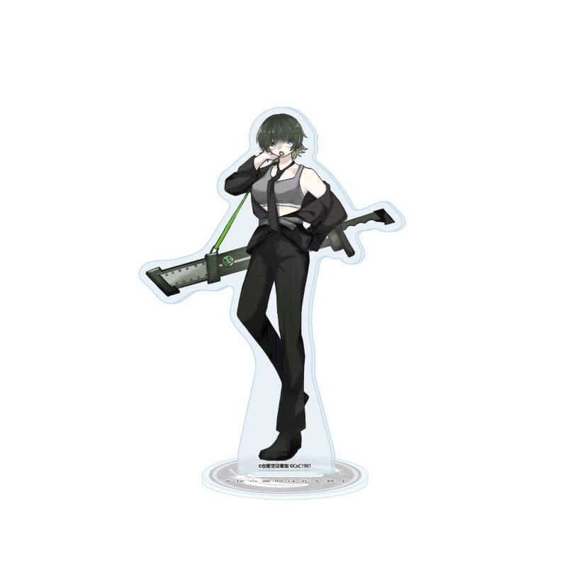 アクリルスタンド 天使の魔眼は死を殺す 07 獄原無何有(公式イラスト) (Acrylic Stand Angel Duster 07 Hitoyabara Mukau (Official Illustration))