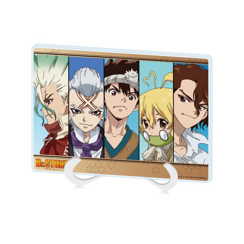 アクリルアートボード A5サイズ Dr.STONE 18 集合A(場面写イラスト) (Acrylic Art Board A5 Size "Dr. Stone" 18 Group A (Scenes Illustration))