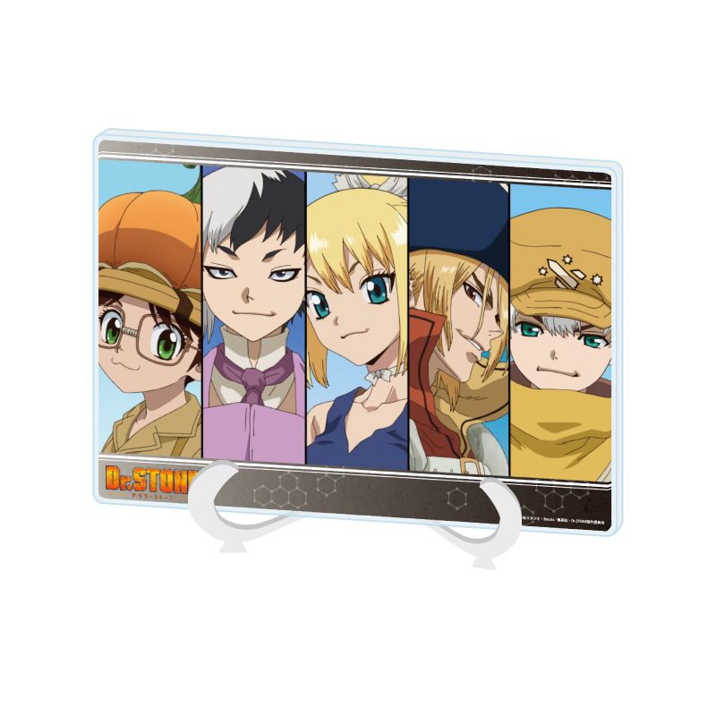 アクリルアートボード A5サイズ Dr.STONE 19 集合B(場面写イラスト) (Acrylic Art Board A5 Size "Dr. Stone" 19 Group B (Scenes Illustration))