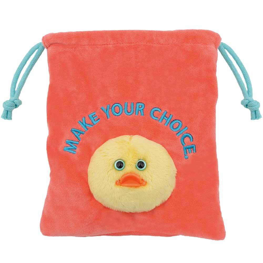 mojojojo ぬいぐるみ巾着 とり 8203-771 (mojojojo Plush Kinchaku Bird 8203-771)