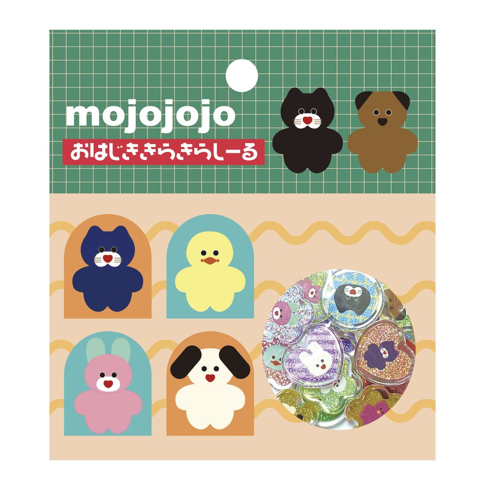 mojojojo おはじききらきらしーる B 8203-751 (mojojojo Ohajiki Kirakira Sticker B 8203-751)