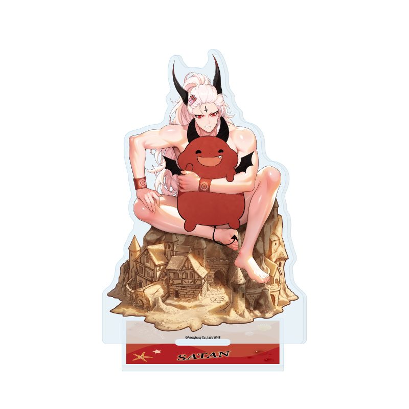 アクリルスタンド What in hell is bad?-地獄のどこが悪い? 01 サタン(描き下ろしイラスト) (Acrylic Stand "What in Hell is Bad?" 01 Satan (Original Illustration))