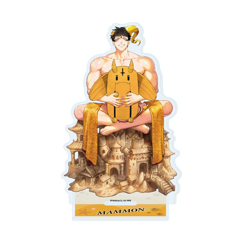 アクリルスタンド What in hell is bad?-地獄のどこが悪い? 02 マモン(描き下ろしイラスト) (Acrylic Stand "What in Hell is Bad?" 02 Mammon (Original Illustration))