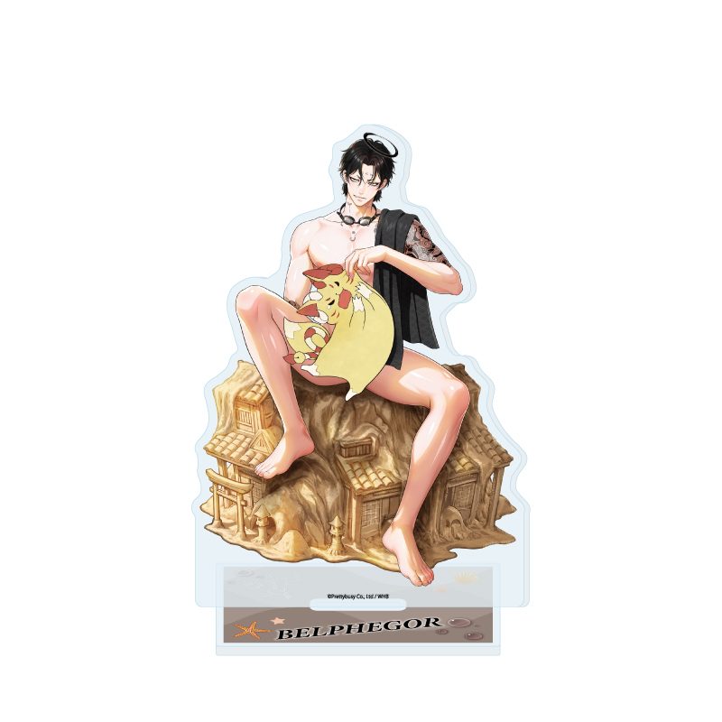 アクリルスタンド What in hell is bad?-地獄のどこが悪い? 06 ベルフェゴール(描き下ろしイラスト) (Acrylic Stand "What in Hell is Bad?" 06 Belphegor (Original Illustration))