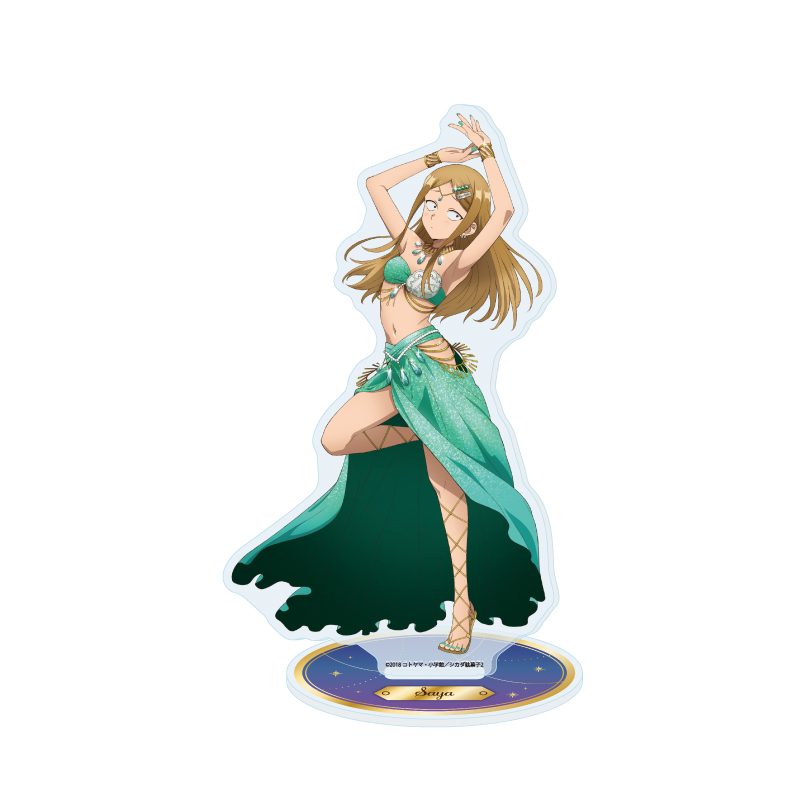 アクリルスタンド だがしかし2 02 ダンスVer. 遠藤サヤ(描き下ろしイラスト) (Acrylic Stand "Dagashi Kashi 2" 02 Dance Ver. Endo Saya (Original Illustration))