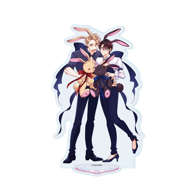 アクリルスタンド ととふみ先生 01 伝説のヤリチンVS鉄壁の尻穴(描き下ろしイラスト) (Acrylic Stand Totofumi Works 01 "Densetsu no Yarichin VS Teppeki no Shiriana" (Original Illustration))