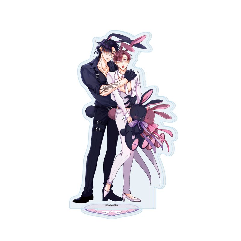 アクリルスタンド ととふみ先生 02 絶対初恋プロポーズ(描き下ろしイラスト) (Acrylic Stand Totofumi Works 02 "Zettai Hatsukoi Proposal" (Original Illustration))