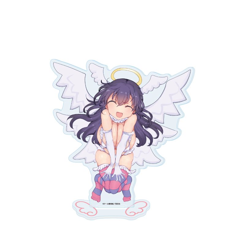 アクリルスタンド 小森さんは断れない! 01 小森しゅり 天使Ver.(描き下ろしイラスト) (Acrylic Stand "Komori-san Can't Decline!" 01 Komori Shuri Angel Ver. (Original Illustration))