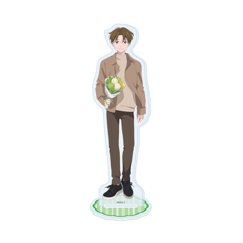 アクリルスタンド 正反対な君と僕 05 平 花Ver.(描き下ろしイラスト) (Acrylic Stand "You and I are Polar Opposites" 05 Taira Flower Ver. (Original Illustration))