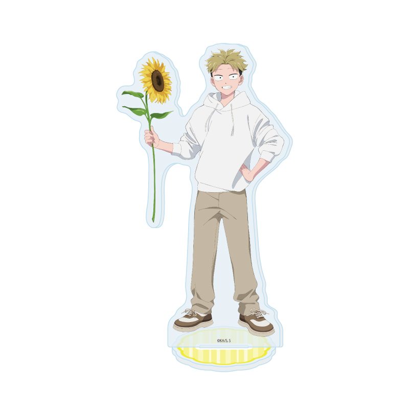 アクリルスタンド 正反対な君と僕 03 山田 花Ver.(描き下ろしイラスト) (Acrylic Stand "You and I are Polar Opposites" 03 Yamada Flower Ver. (Original Illustration))